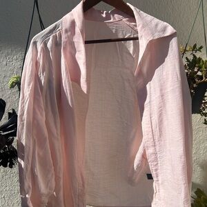 SHEIN Light Pink Blouse
